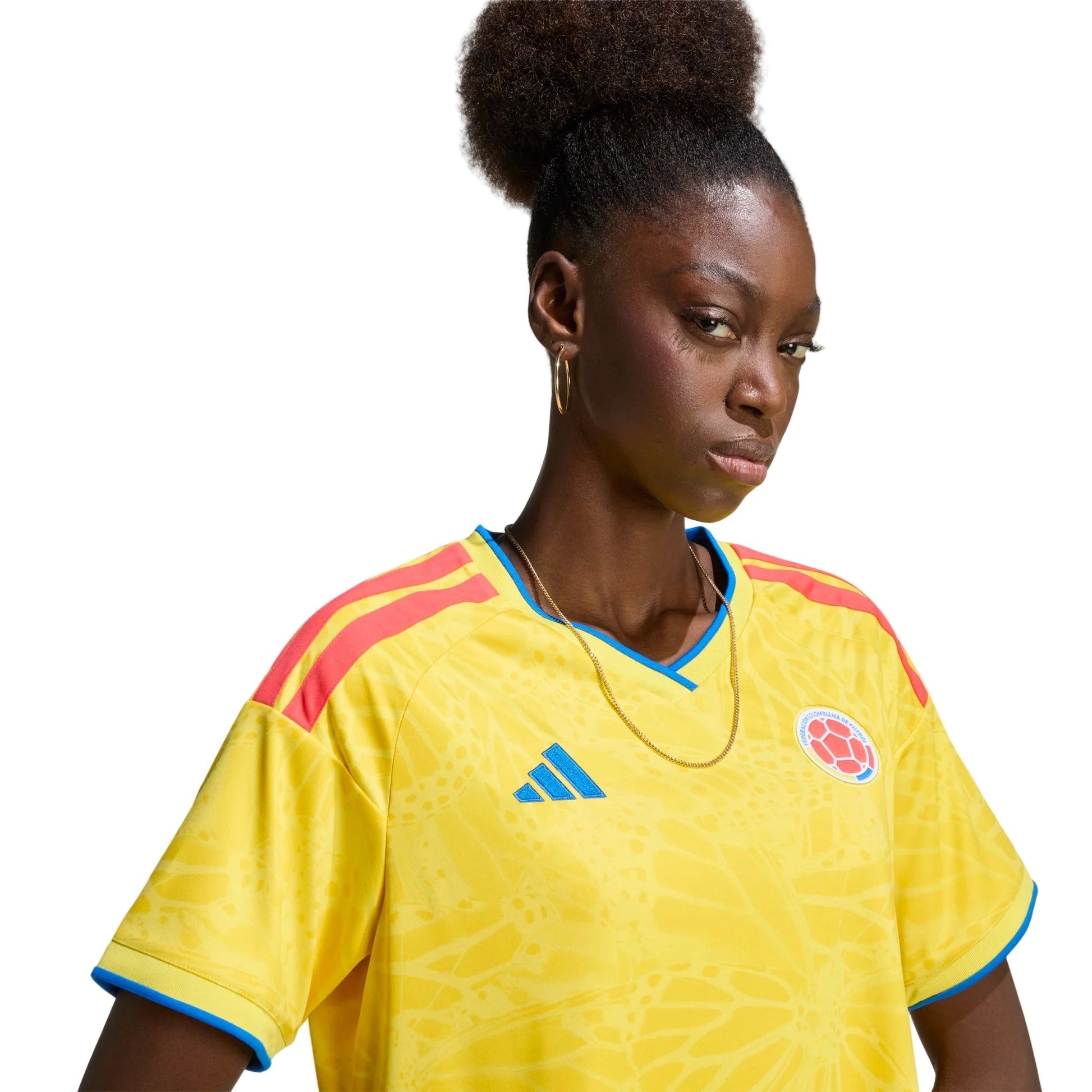 Adidas - 2026 Colombia Women's Stadium Home Soccer Jersey