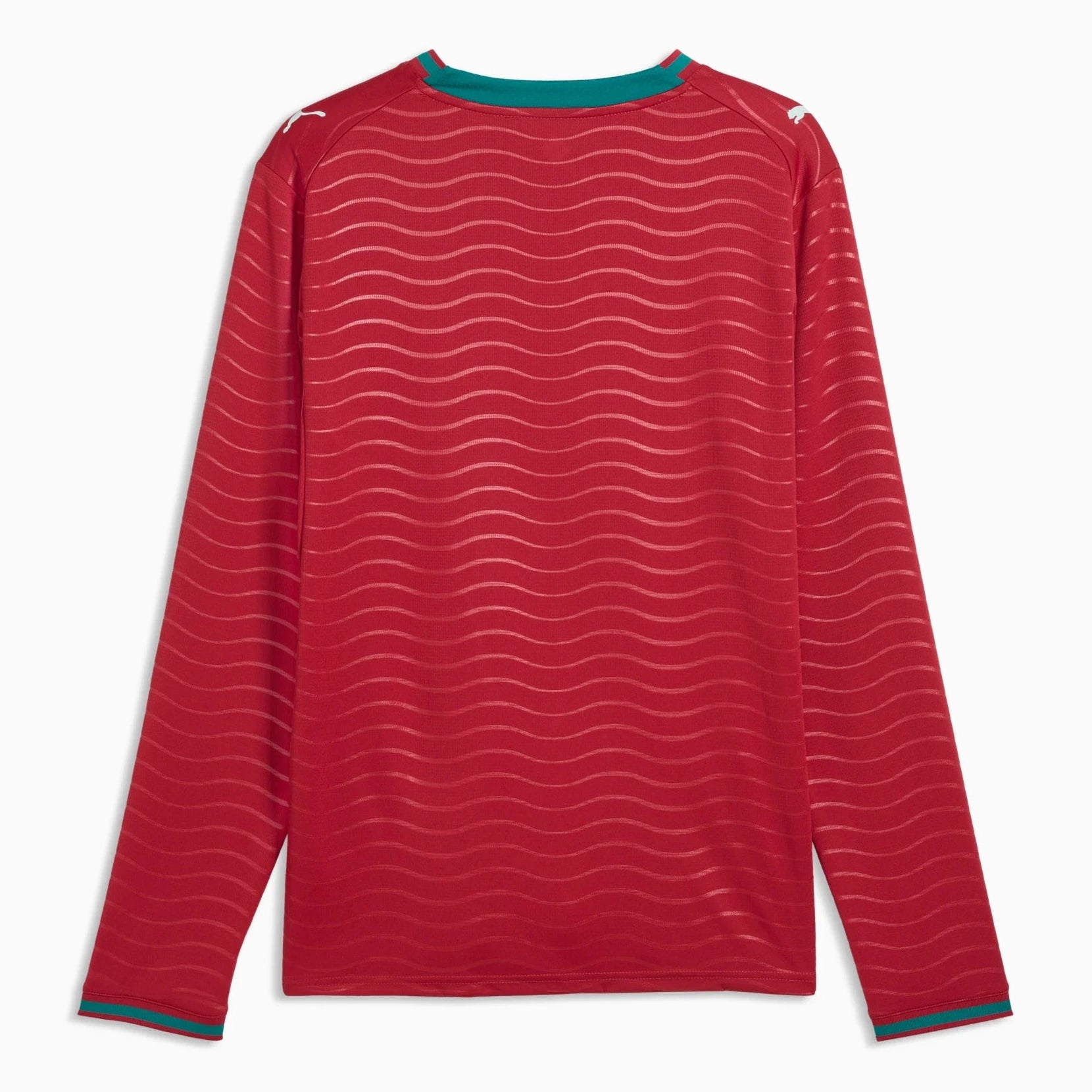 Puma - 2026 Portugal Men's Stadium Home Long-Sleeve Soccer Jersey