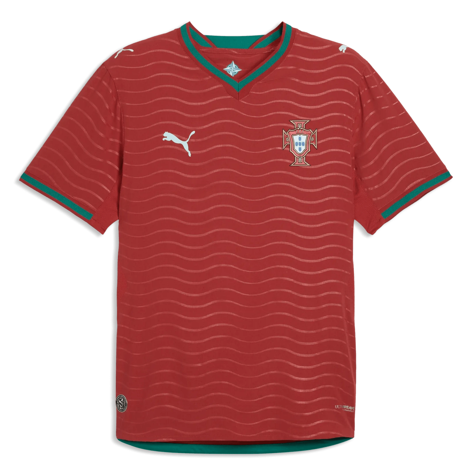 Puma - 2026 Portugal Men's Authentic Home Soccer Jersey