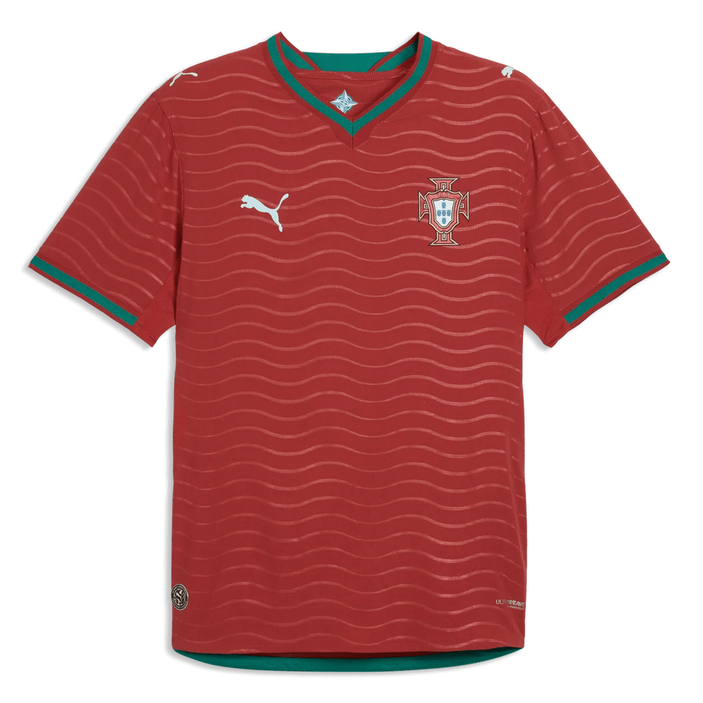 Puma - 2026 Portugal Men's Authentic Home Soccer Jersey