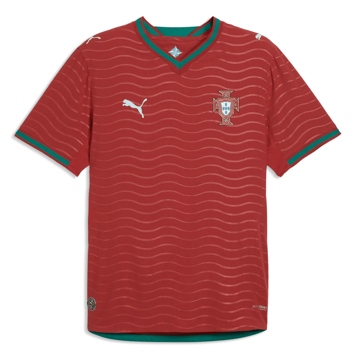 Puma - 2026 Portugal Men's Authentic Home Soccer Jersey