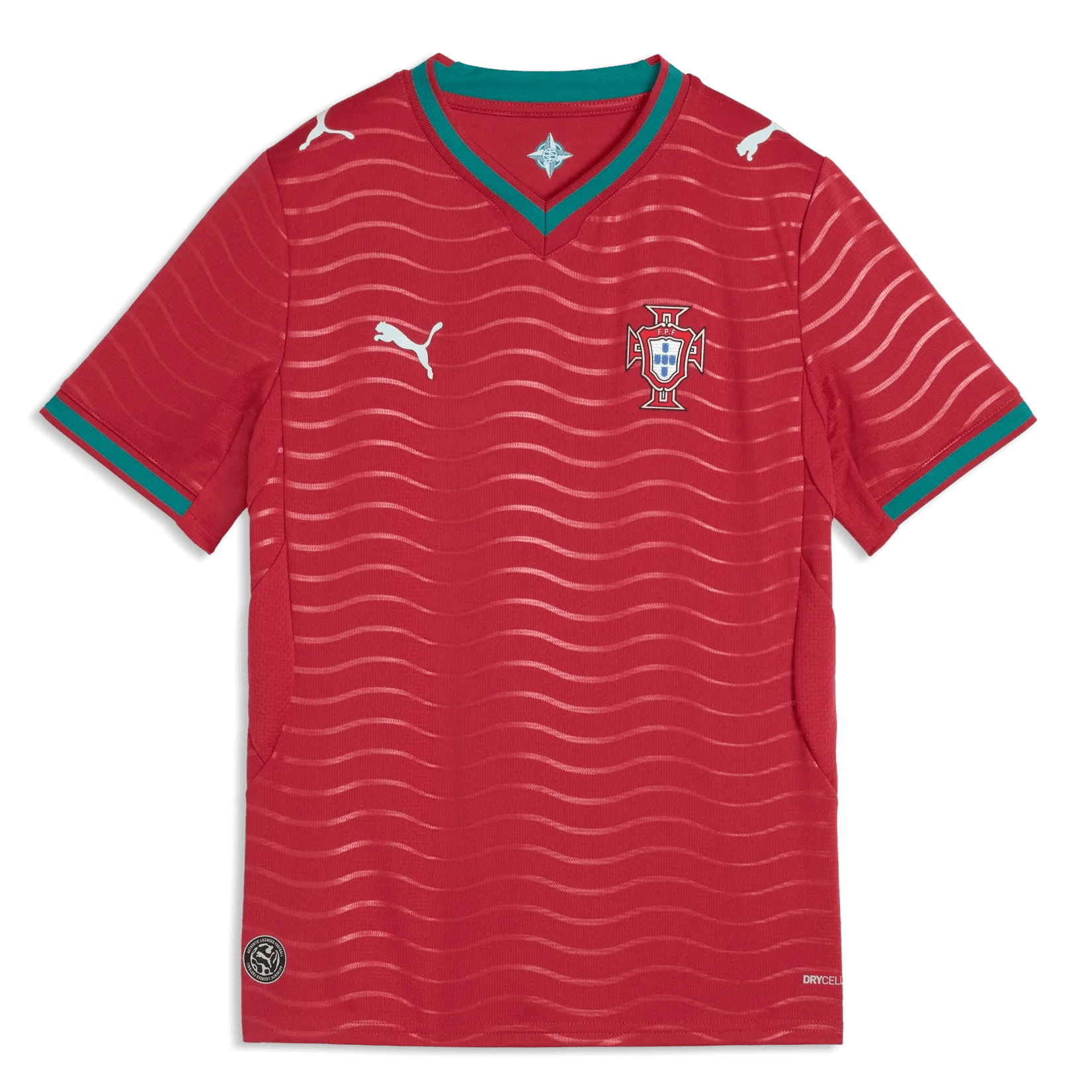 Puma - 2026 Portugal Youth Stadium Home Soccer Jersey