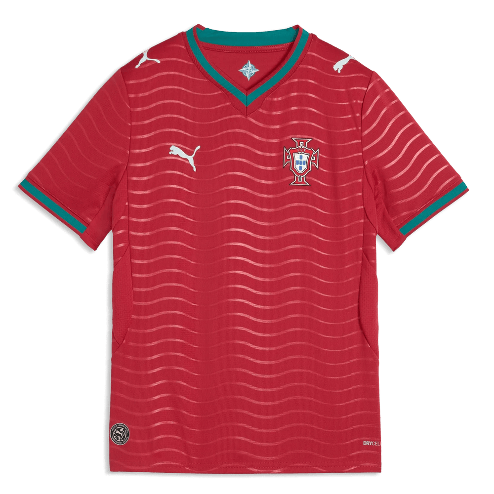 Puma - 2026 Portugal Youth Stadium Home Soccer Jersey