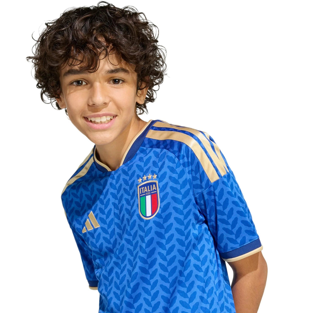 Adidas - 2026 Italy Youth Stadium Home Soccer Jersey