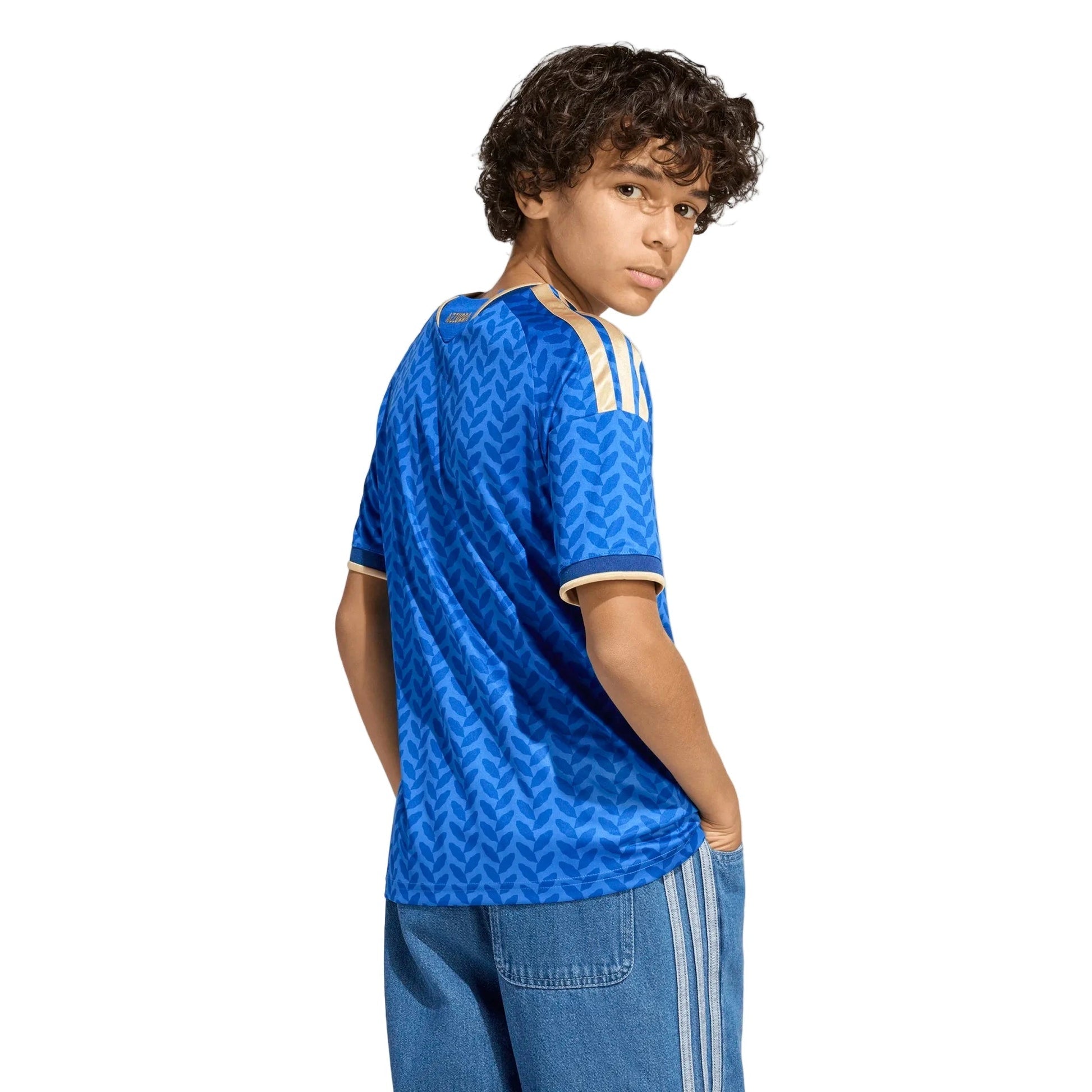 Adidas - 2026 Italy Youth Stadium Home Soccer Jersey