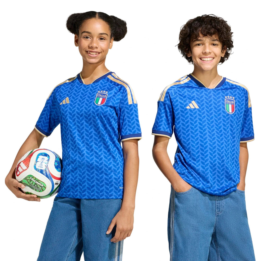 Adidas - 2026 Italy Youth Stadium Home Soccer Jersey