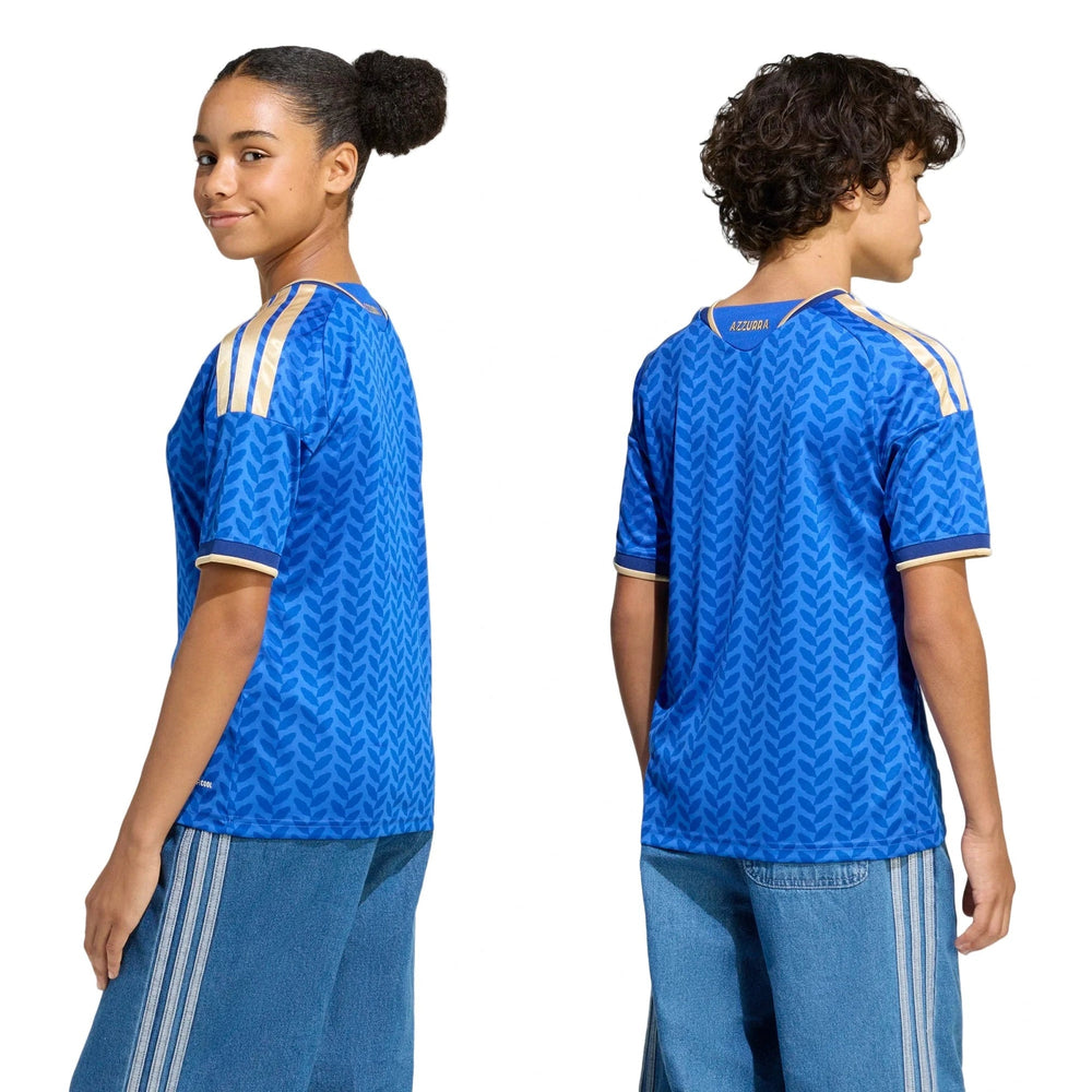 Adidas - 2026 Italy Youth Stadium Home Soccer Jersey
