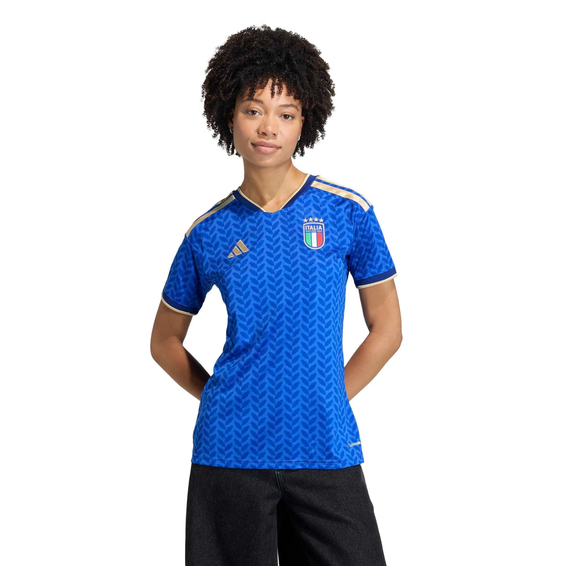 Adidas - 2026 Italy Women's Stadium Home Soccer Jersey
