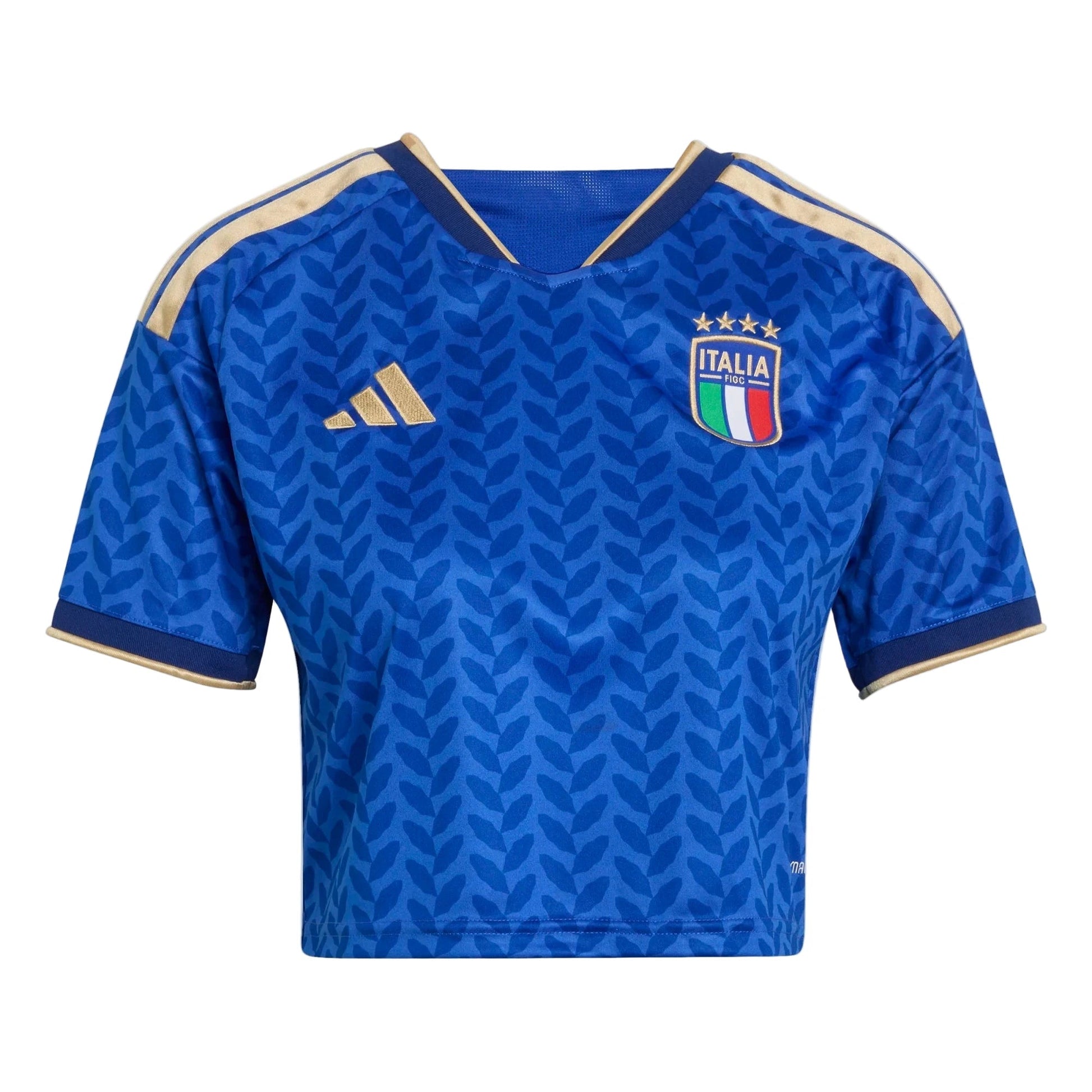 Adidas - 2026 Italy Women's Stadium Home Cropped Soccer Jersey