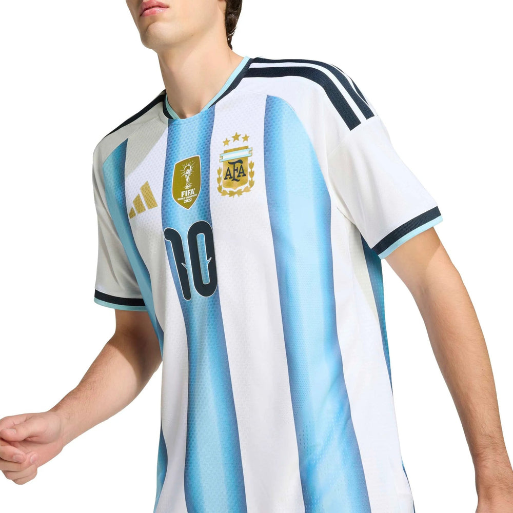 Adidas - 2026 Argentina Men's Authentic Home Messi #10 Soccer Jersey