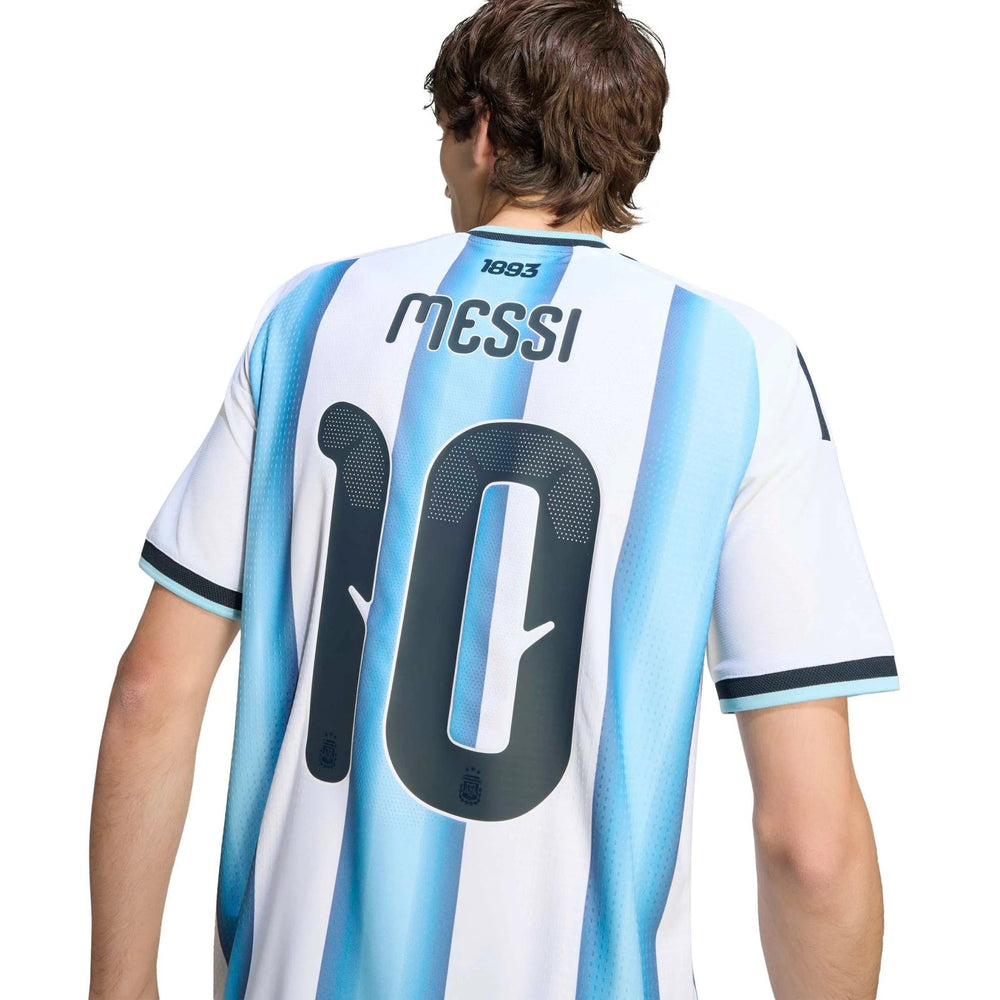 Adidas - 2026 Argentina Men's Authentic Home Messi #10 Soccer Jersey