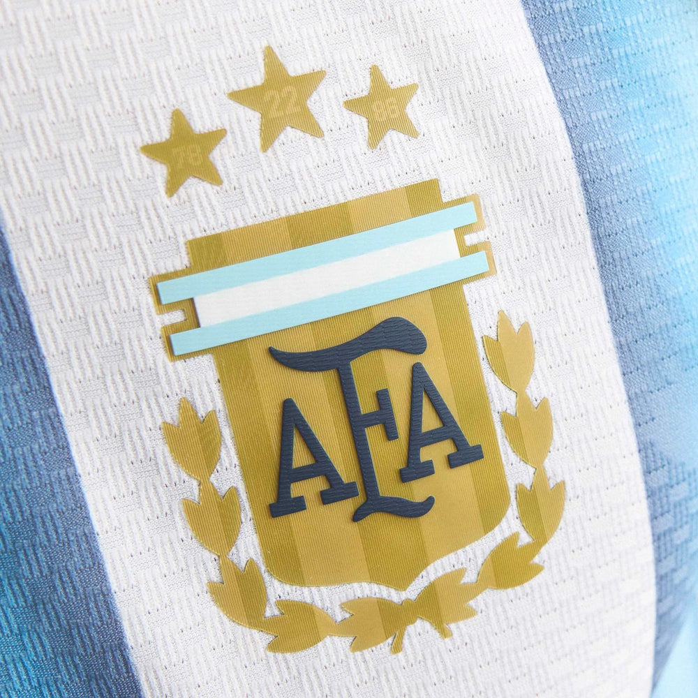Adidas - 2026 Argentina Men's Authentic Home Messi #10 Soccer Jersey