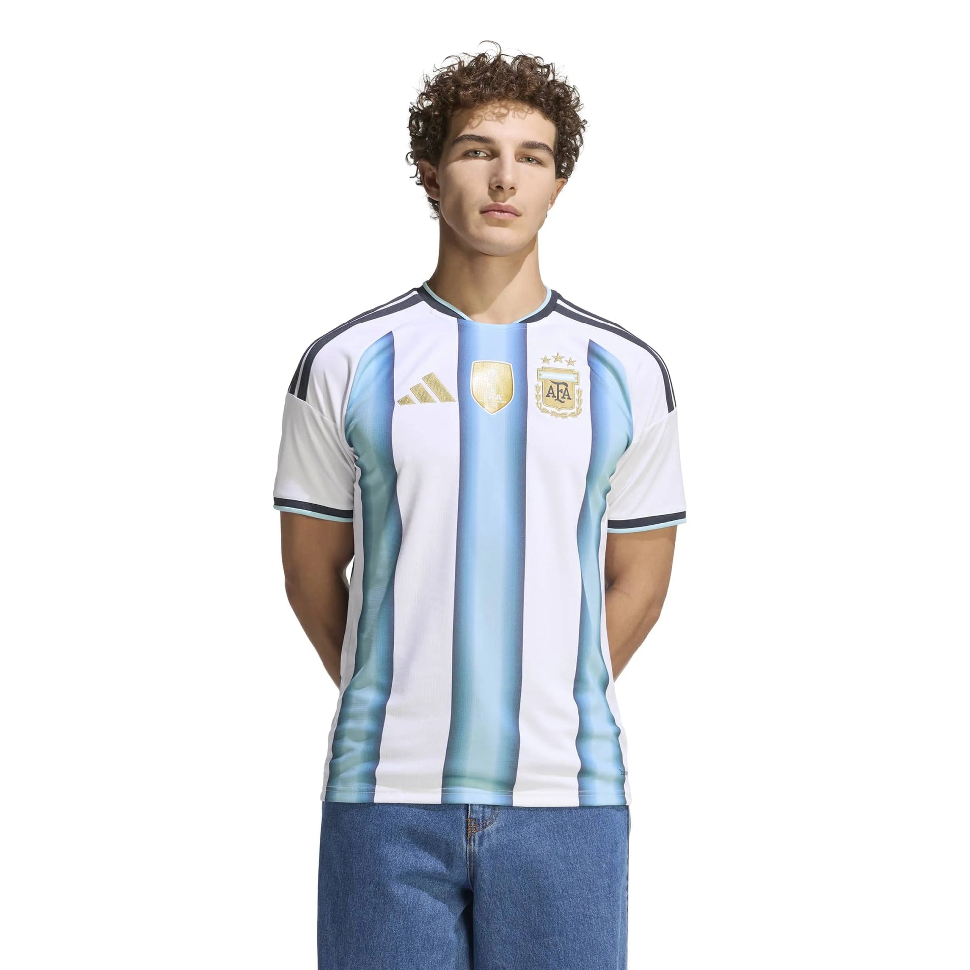 Adidas - 2026 Argentina Men's Stadium Home Soccer Jersey
