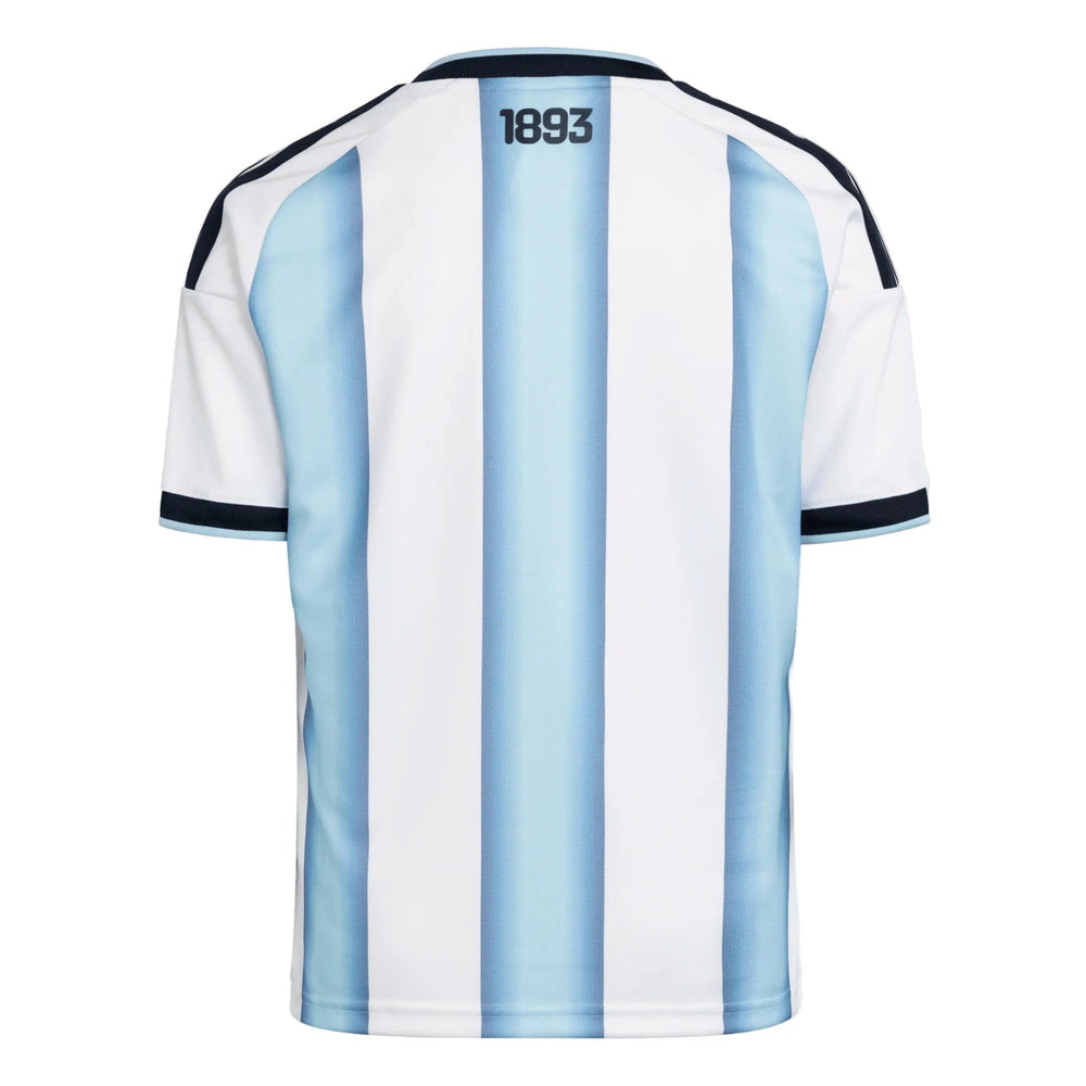 Adidas - 2026 Argentina Youth Stadium Home Soccer Jersey