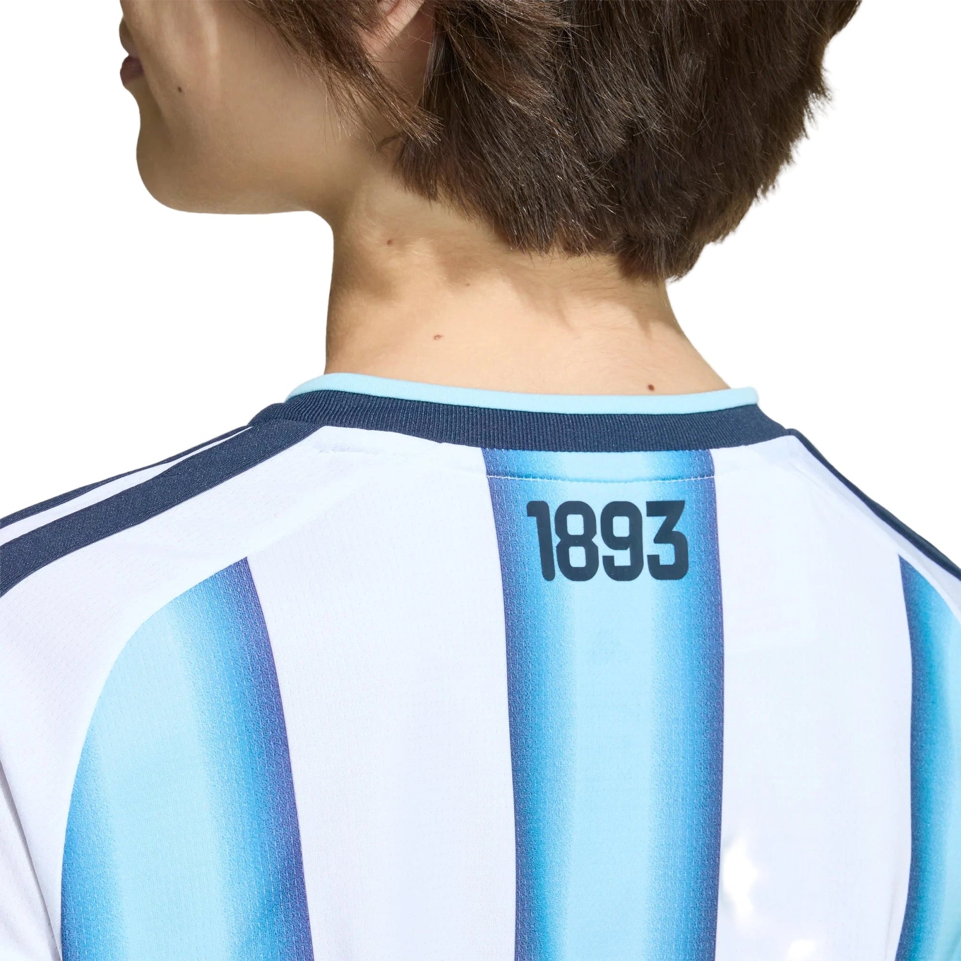 Adidas - 2026 Argentina Youth Stadium Home Soccer Jersey