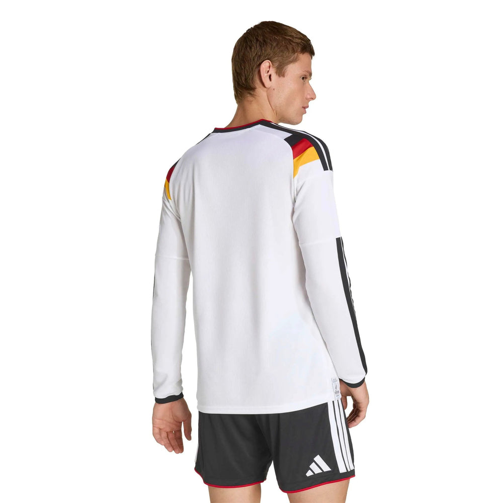Adidas - 2026 Germany Men's Stadium Home Long-Sleeve Soccer Jersey