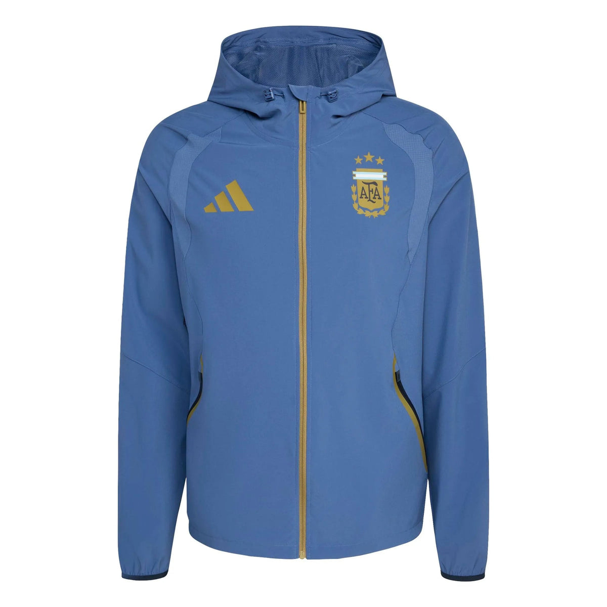 Adidas - 2026 Argentina Men's Tiro Travel Full Zip Windbreaker
