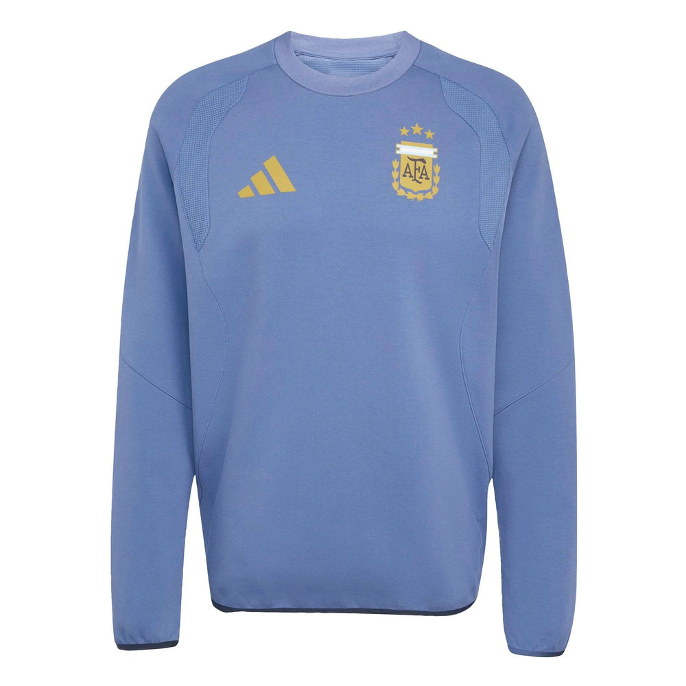 Adidas - 2026 Argentina Men's Tiro Travel Crewneck Sweatshirt