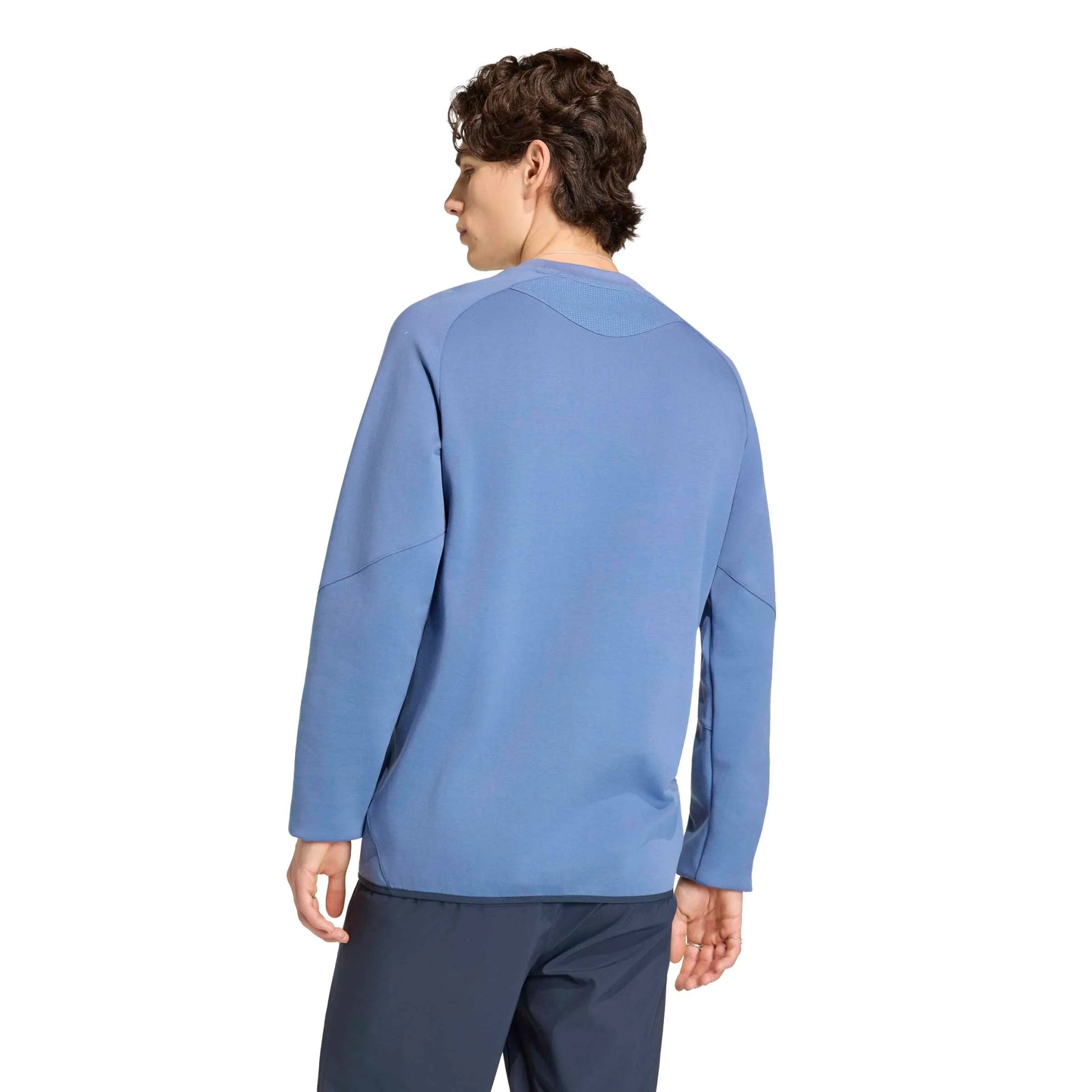 Adidas - 2026 Argentina Men's Tiro Travel Crewneck Sweatshirt