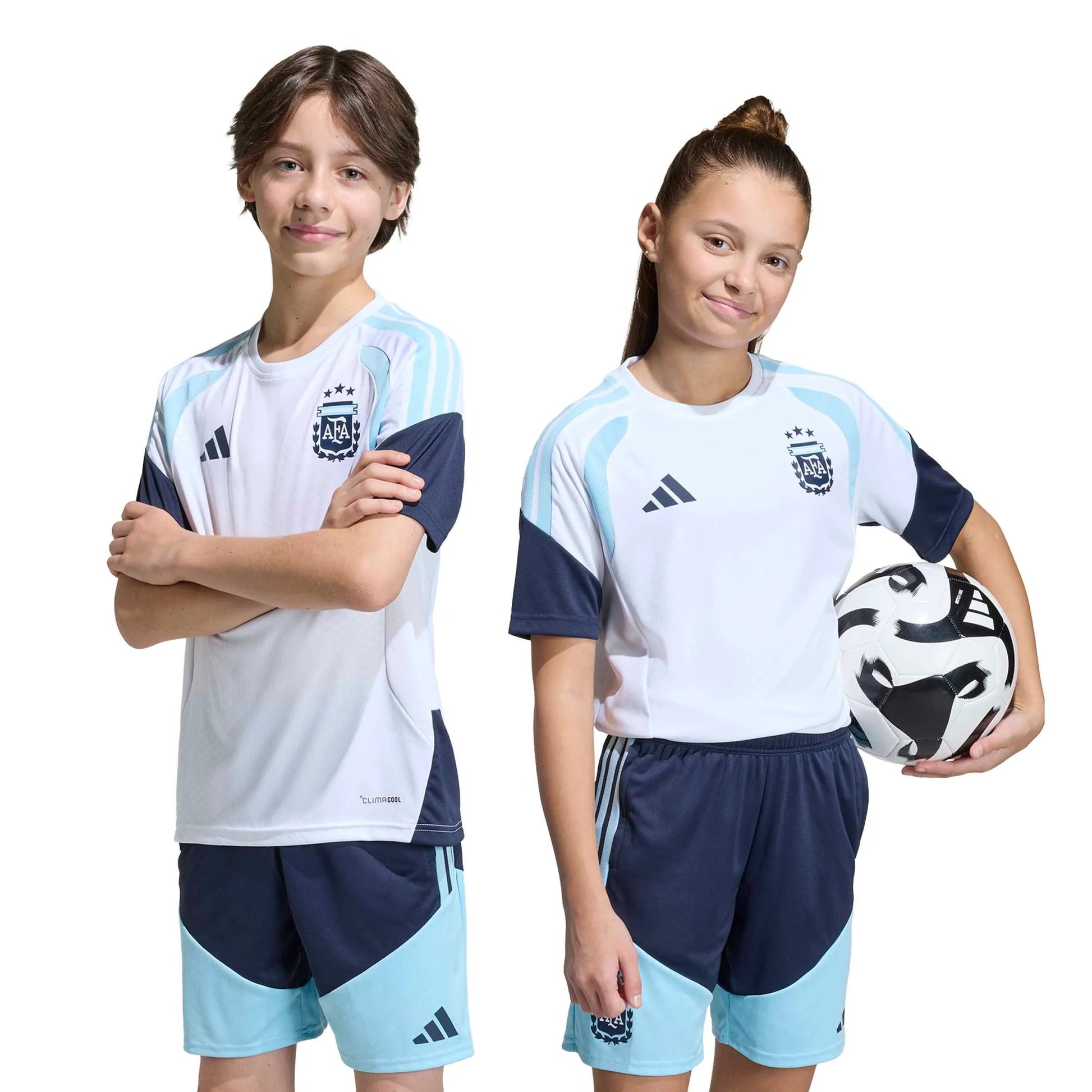 Adidas - 2026 Argentina Youth Training Soccer Jersey
