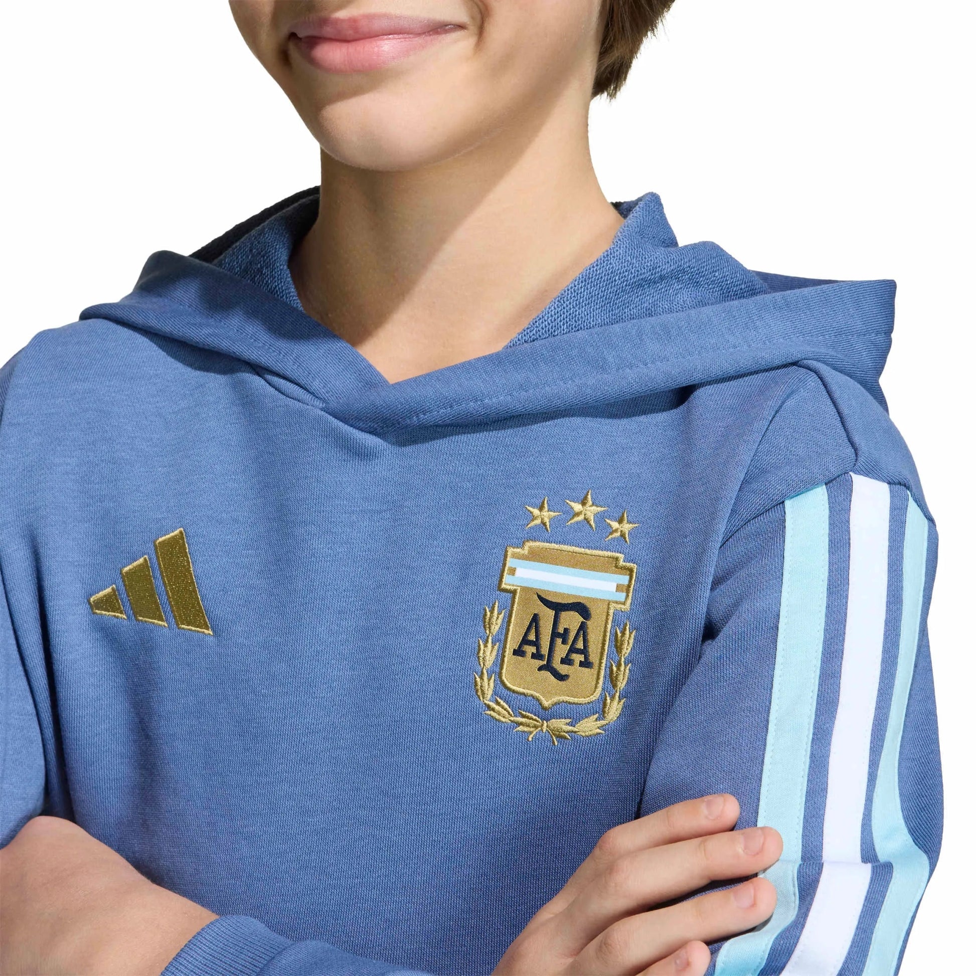 Adidas - 2026 Argentina Youth DNA Hoodie