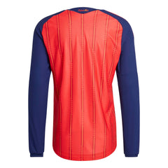 Adidas - 2026 Spain Men's Authentic Home Long-Sleeve Soccer Jersey