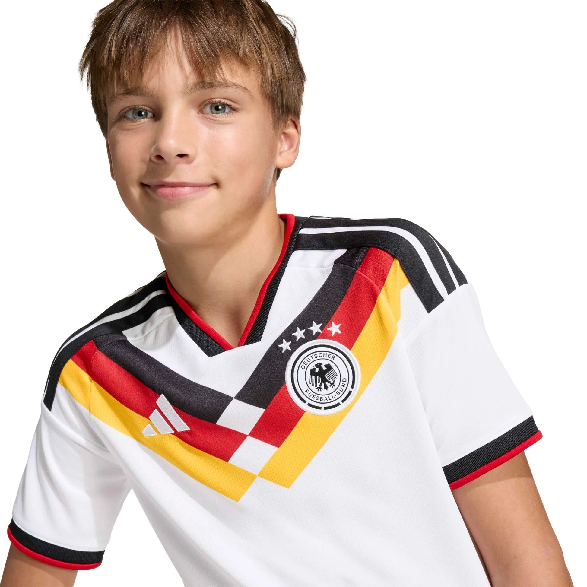 Adidas - 2026 Germany Youth Stadium Home Soccer Jersey