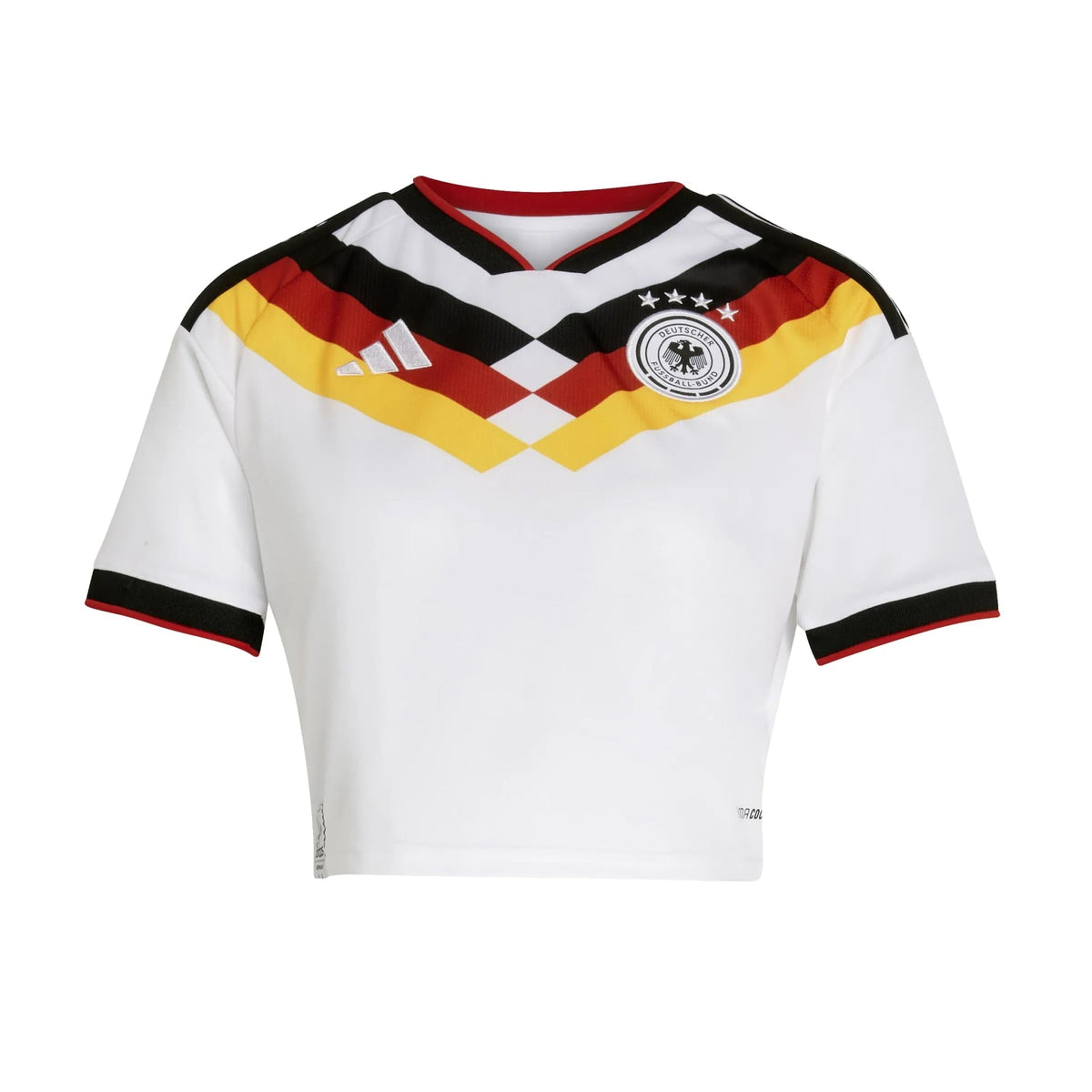 Adidas - 2026 Germany Women's Stadium Home Cropped Soccer Jersey