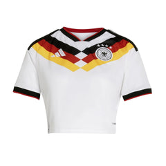 Adidas - 2026 Germany Women's Stadium Home Cropped Soccer Jersey