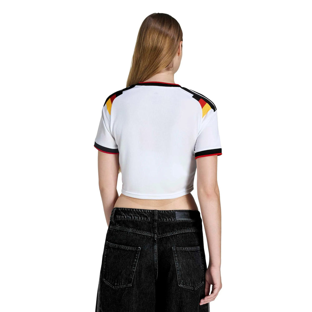 Adidas - 2026 Germany Women's Stadium Home Cropped Soccer Jersey
