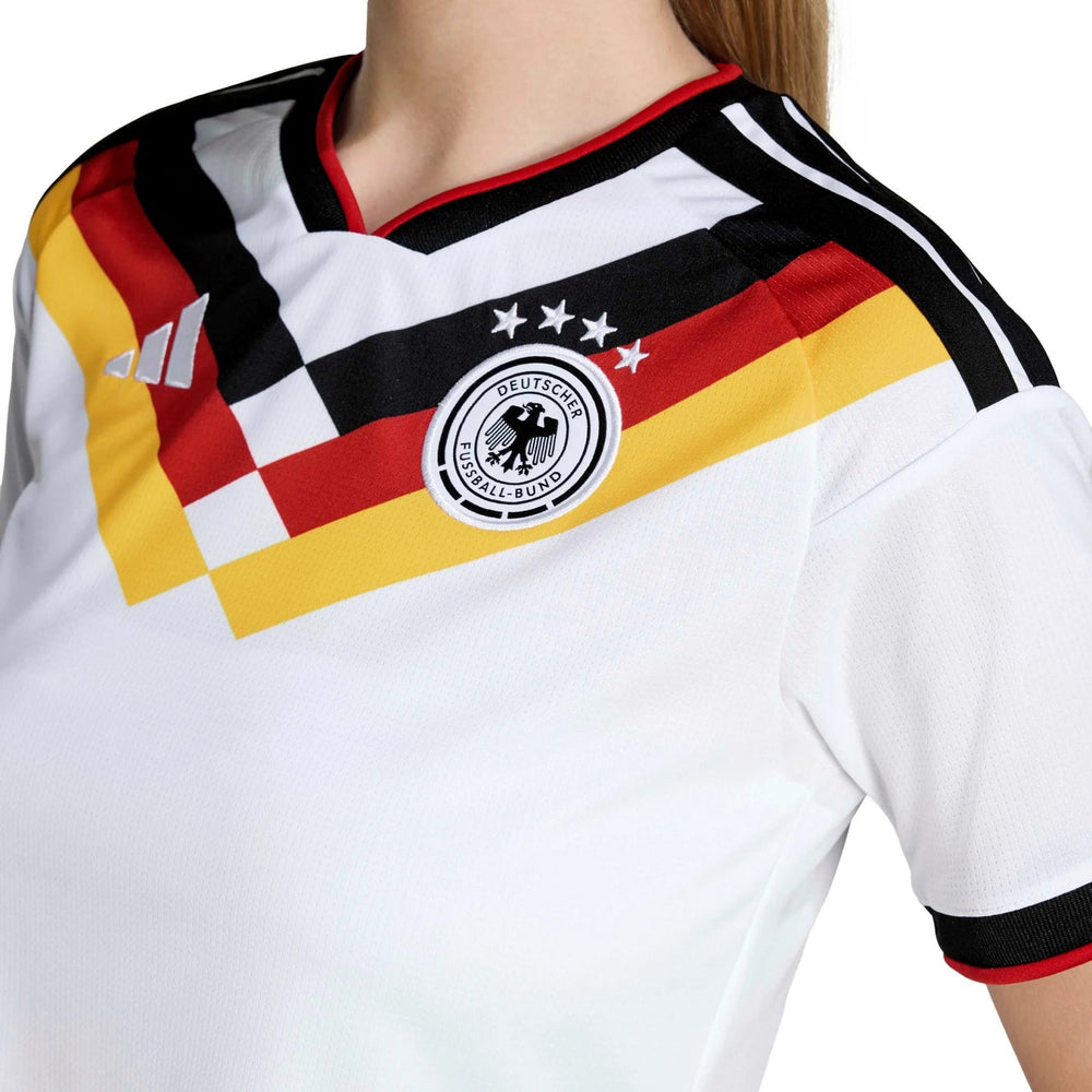 Adidas - 2026 Germany Women's Stadium Home Cropped Soccer Jersey