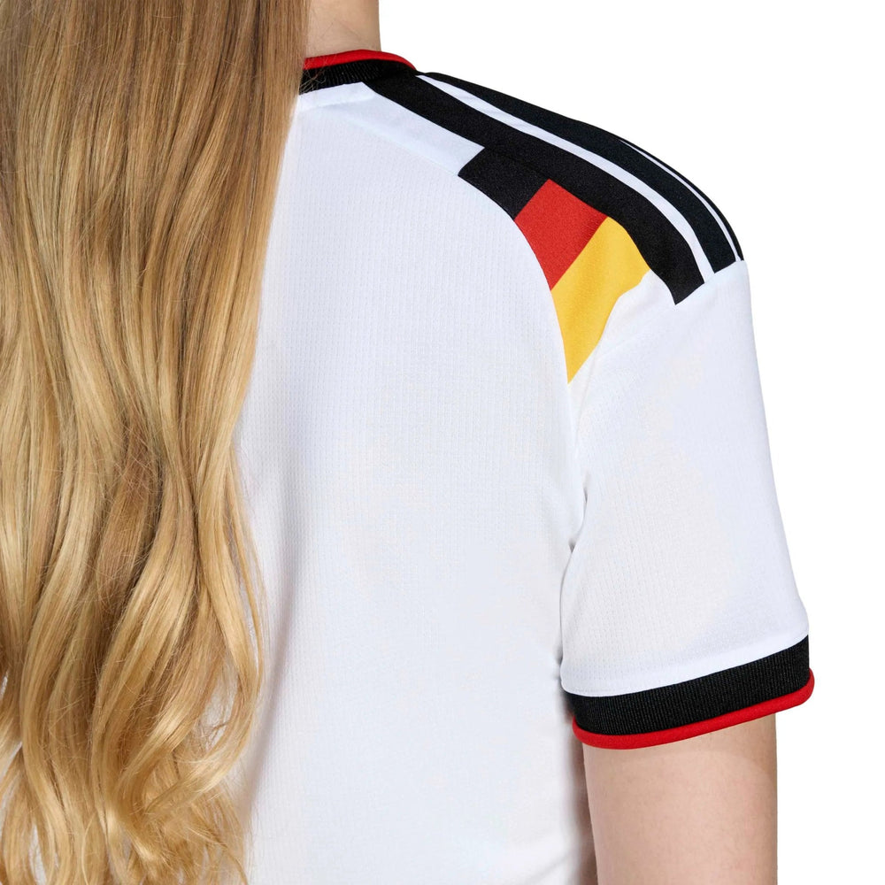 Adidas - 2026 Germany Women's Stadium Home Cropped Soccer Jersey