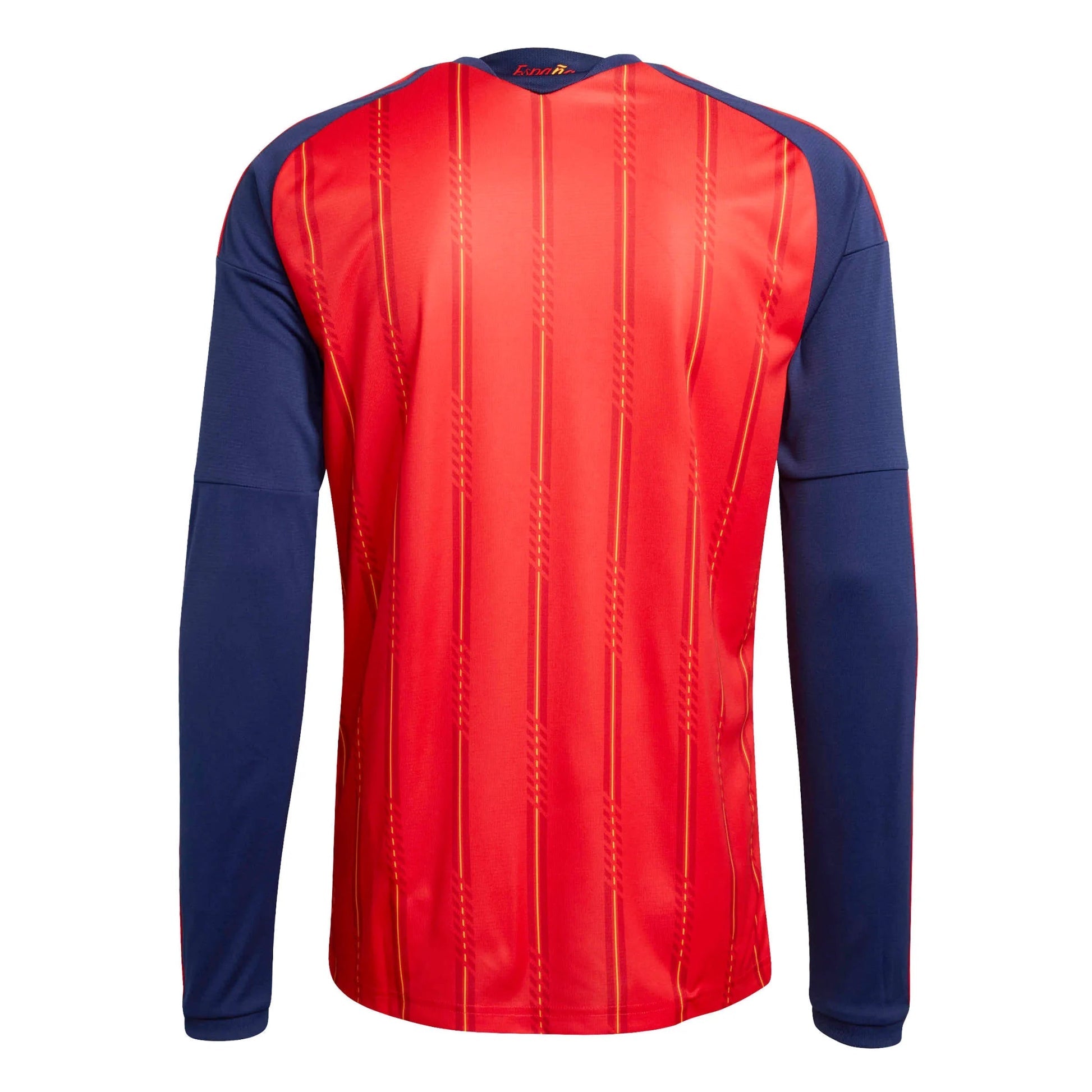 Adidas - 2026 Spain Men's Stadium Home Long-Sleeve Soccer Jersey