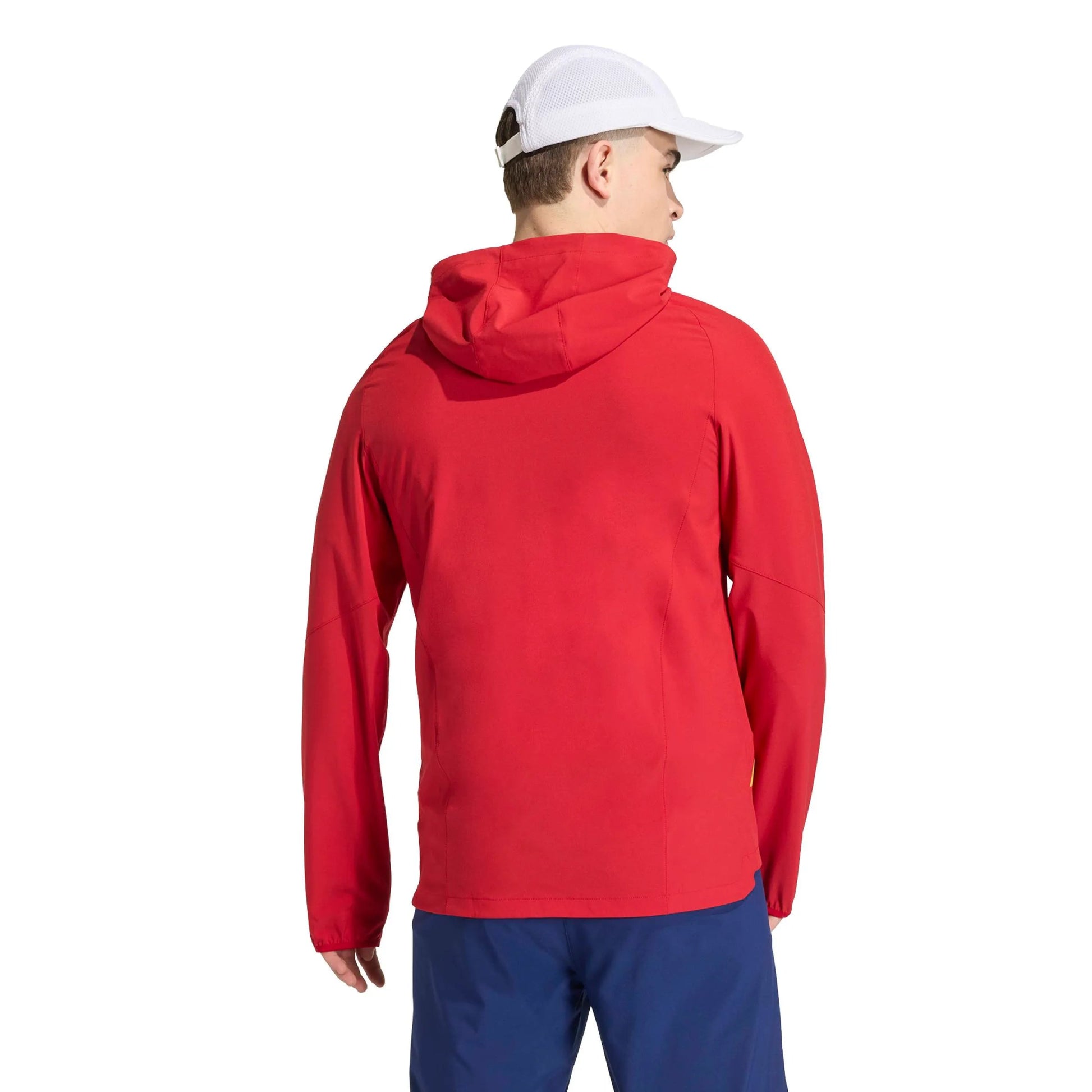 Adidas - 2026 Spain Men's Tiro Travel Full Zip Windbreaker