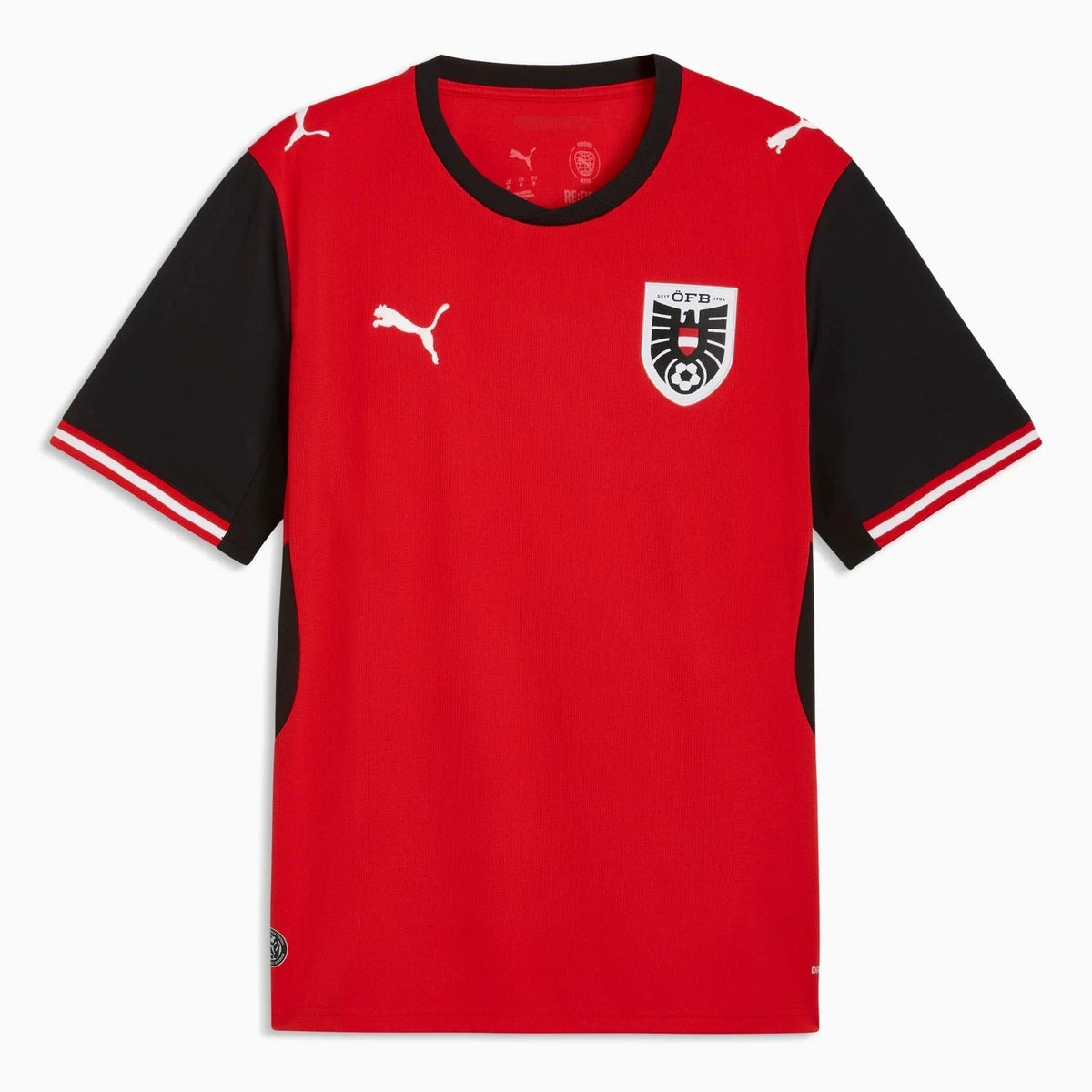 Puma - 2026 Austria Men's Stadium Home Soccer Jersey