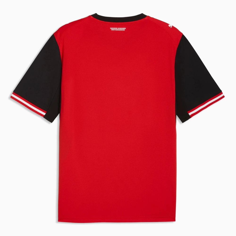 Puma - 2026 Austria Men's Stadium Home Soccer Jersey