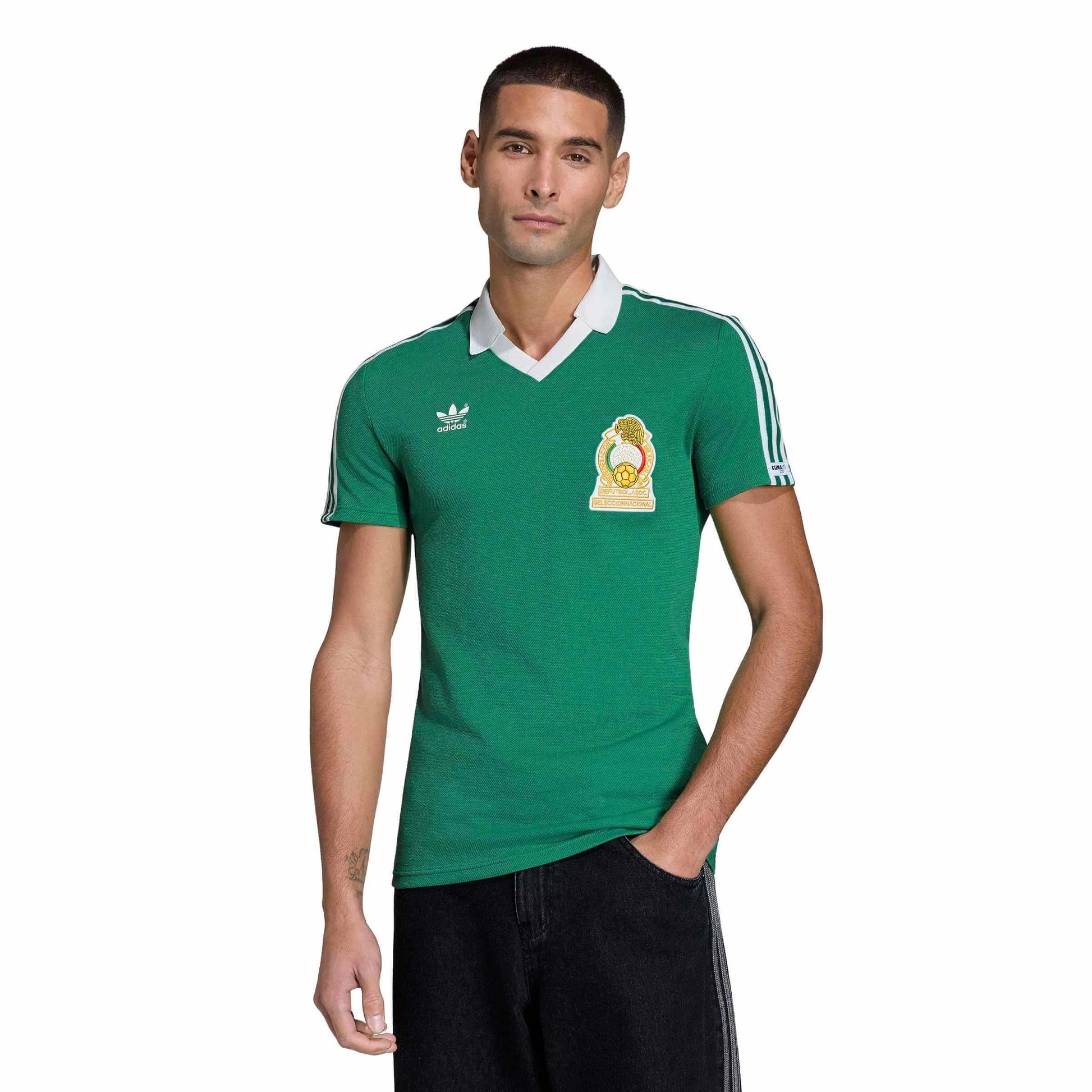 Adidas - 1986 Mexico Men's Retro Stadium Home Soccer Jersey