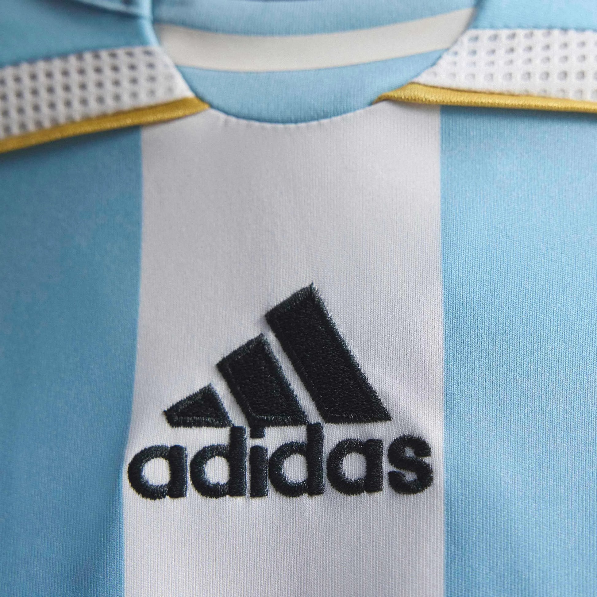 Adidas - 2006 Argentina Men's Retro Stadium Home Soccer Jersey