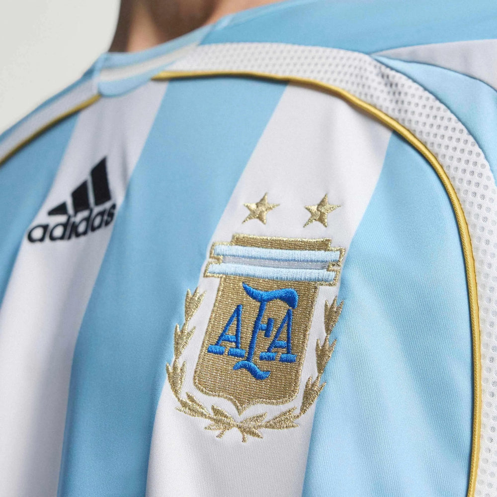 Adidas - 2006 Argentina Men's Retro Stadium Home Soccer Jersey