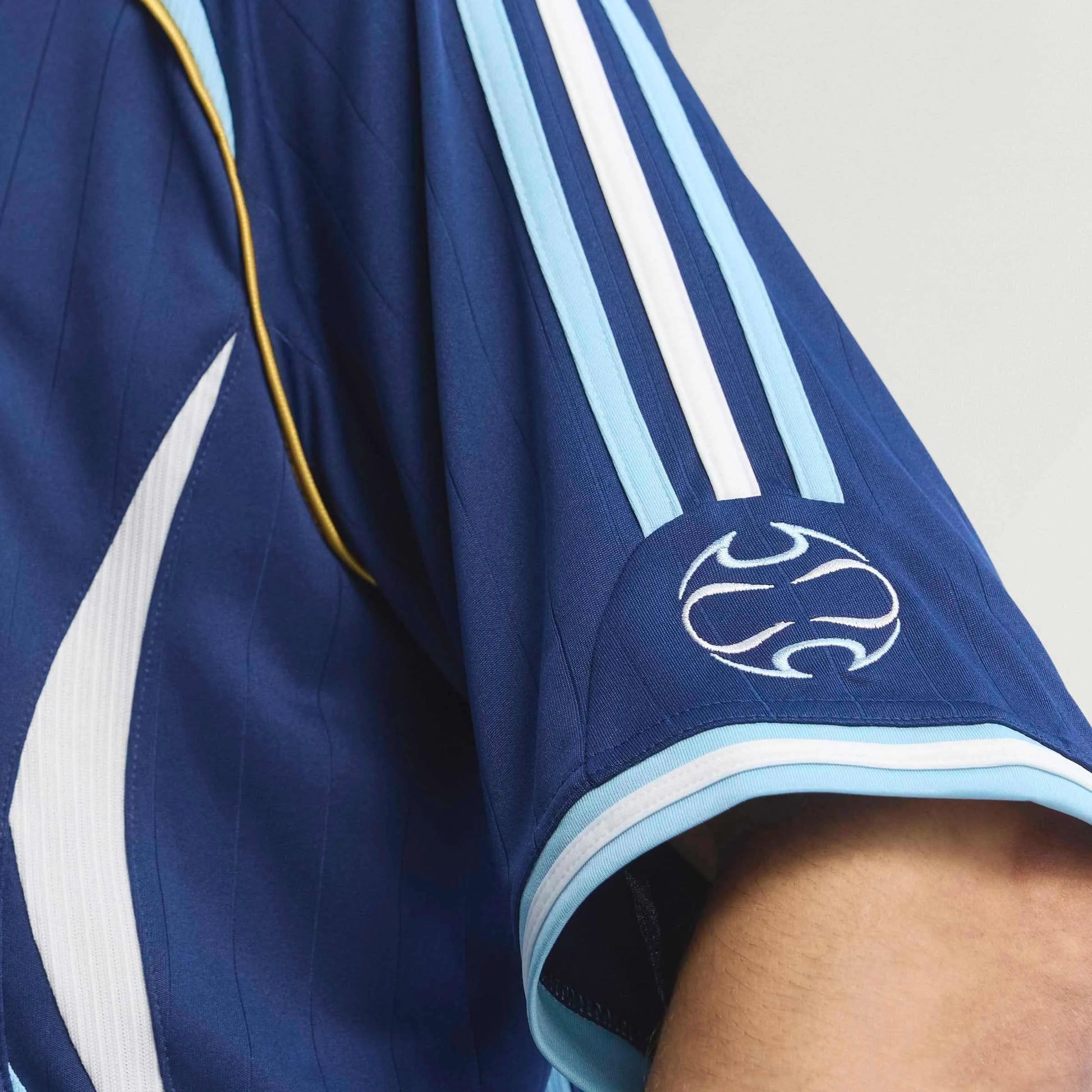 Adidas - 2006 Argentina Men's Retro Stadium Away Soccer Jersey