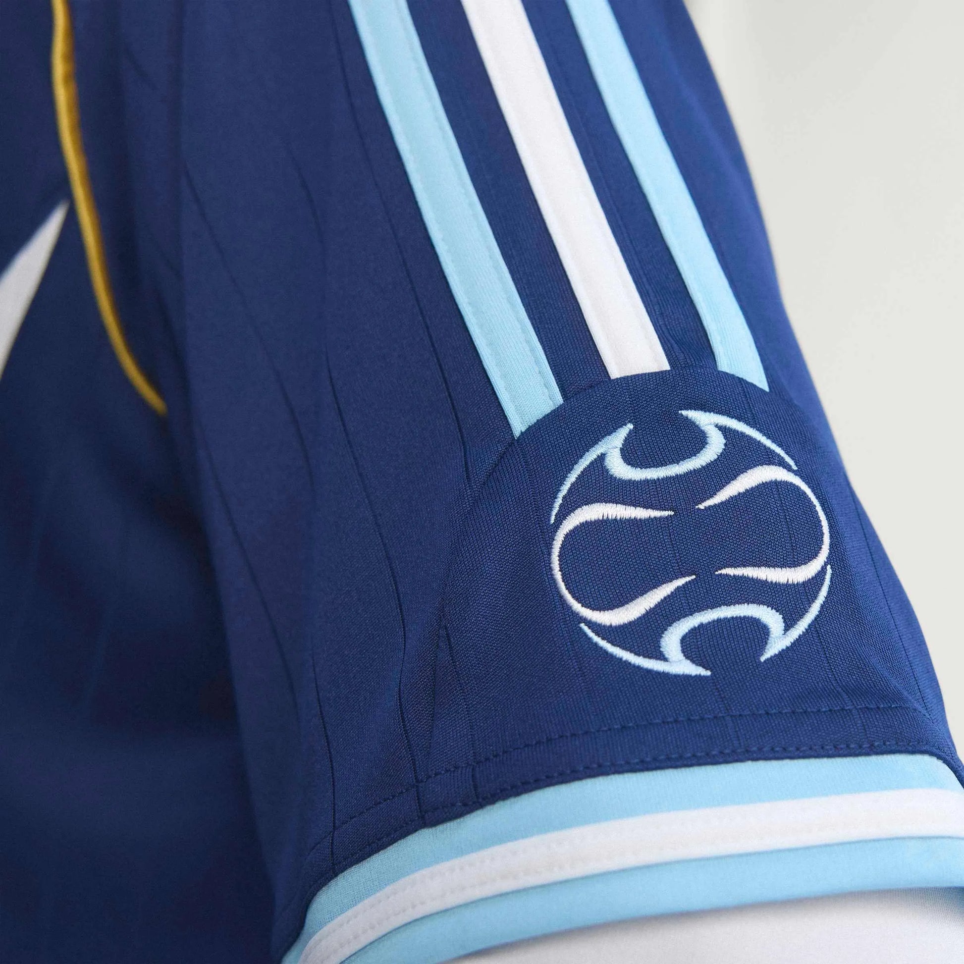 Adidas - 2006 Argentina Men's Retro Stadium Away Messi #19 Soccer Jersey