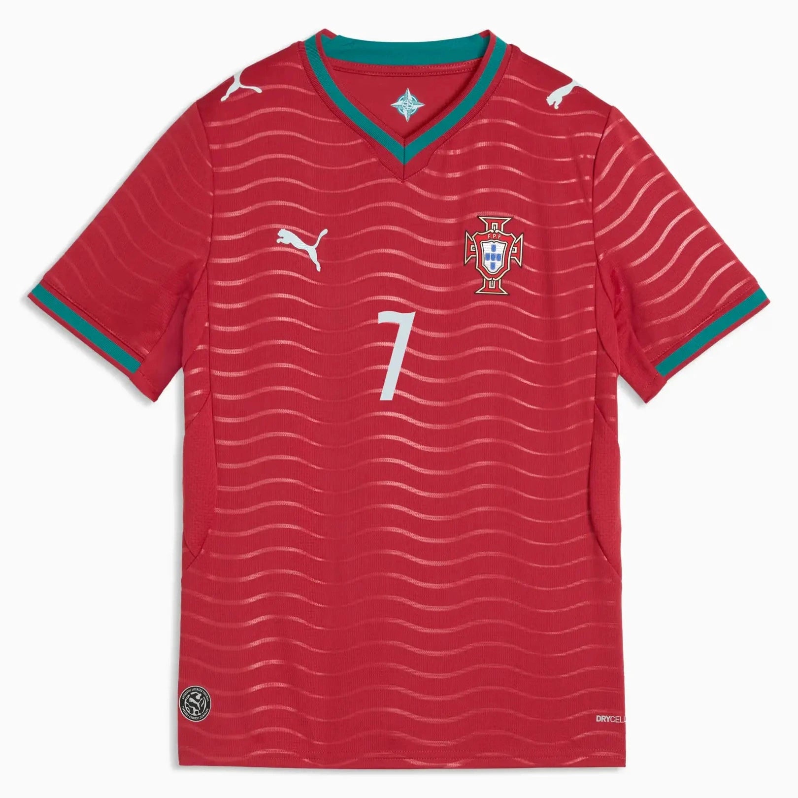 Puma - 2026 Portugal Youth Stadium Home Ronaldo #7 Soccer Jersey