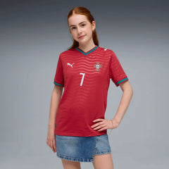 Puma - 2026 Portugal Youth Stadium Home Ronaldo #7 Soccer Jersey