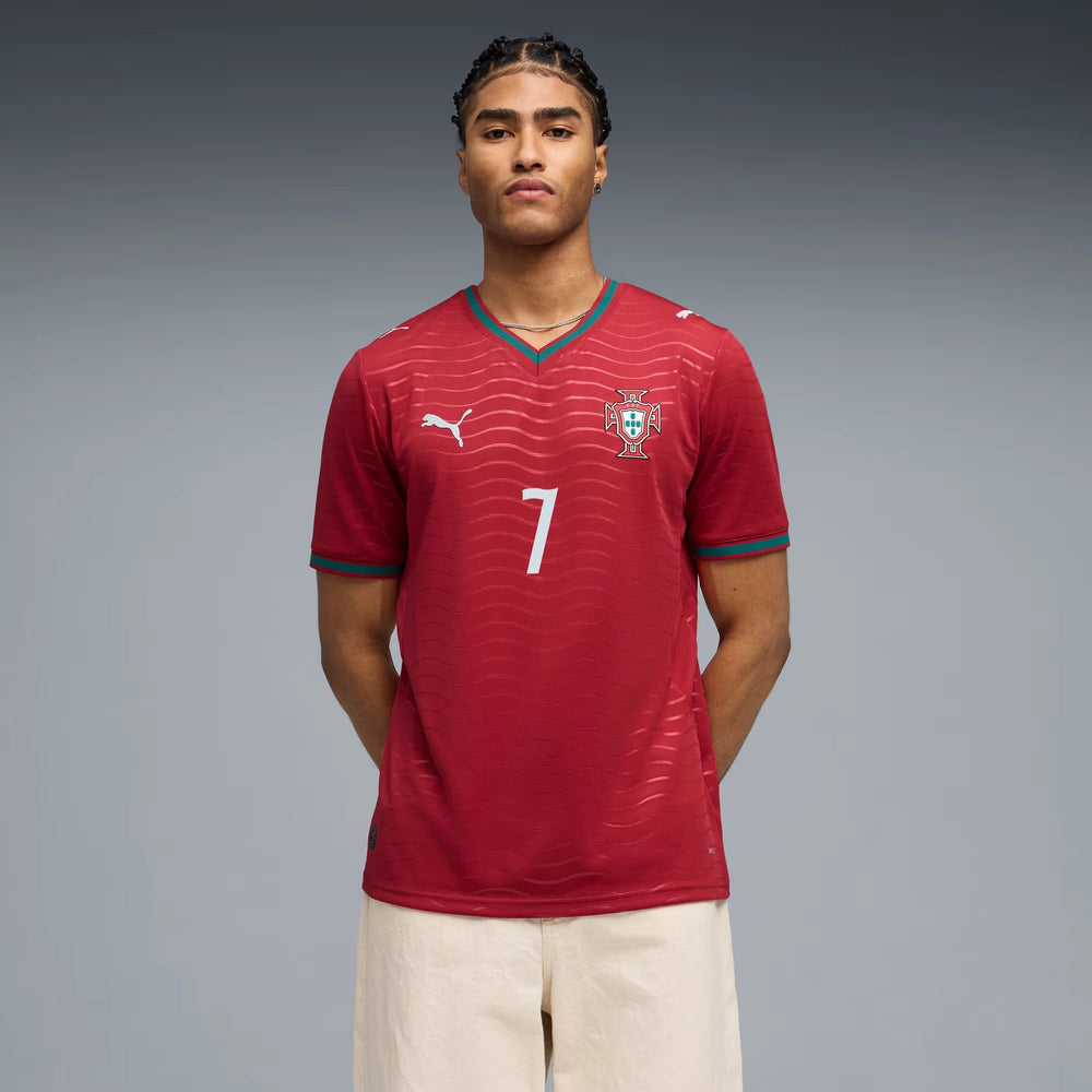 Puma - 2026 Portugal Men's Stadium Home Ronaldo #7 Soccer Jersey