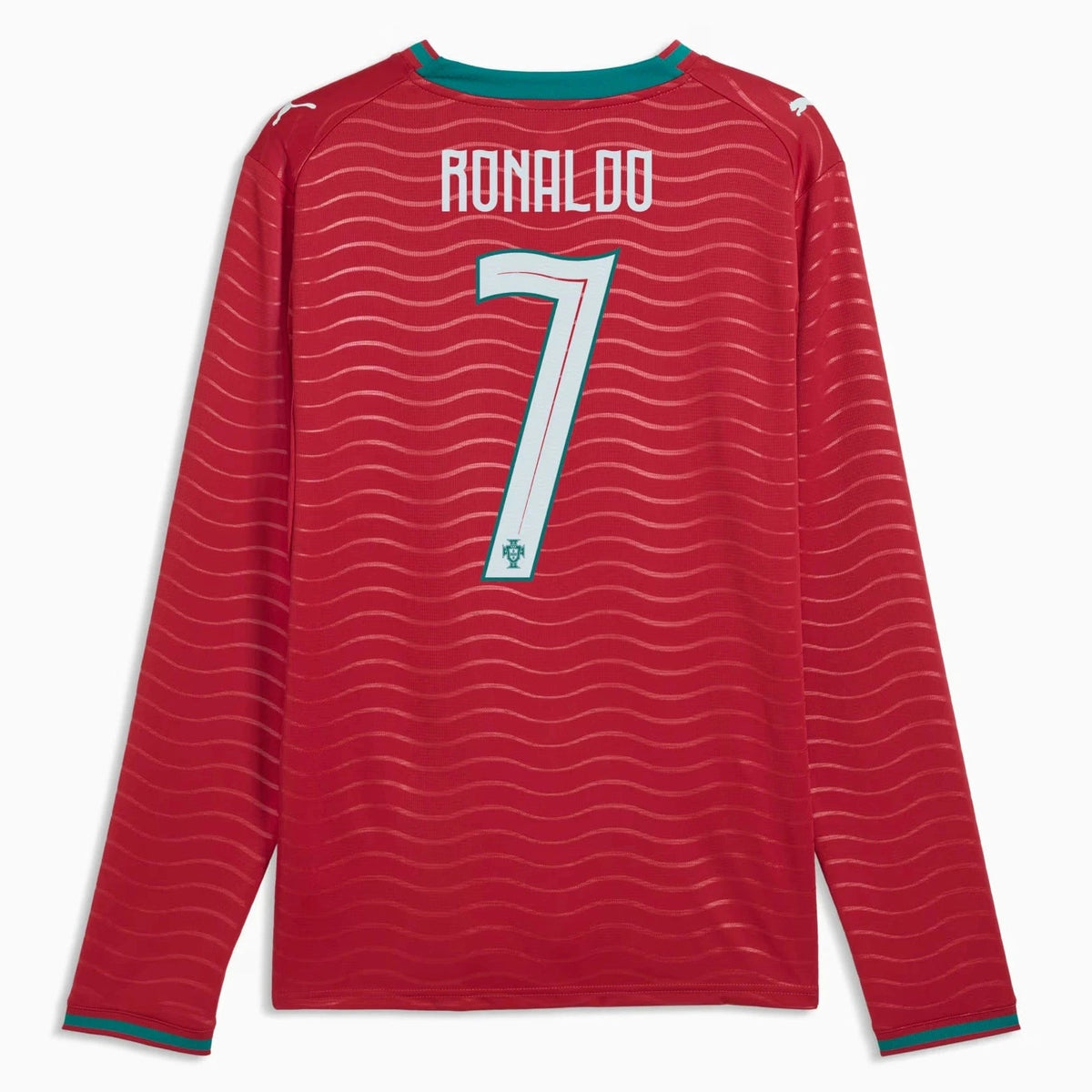 Puma - 2026 Portugal Men's Stadium Home Ronaldo #7 Long-Sleeve Soccer Je