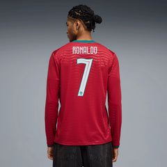 Puma - 2026 Portugal Men's Stadium Home Ronaldo #7 Long-Sleeve Soccer Je