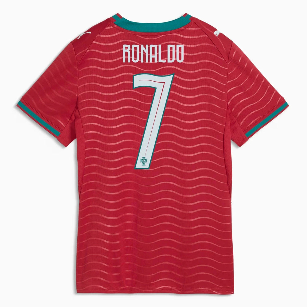 Puma - 2026 Portugal Women's Stadium Home Ronaldo #7 Soccer Jersey