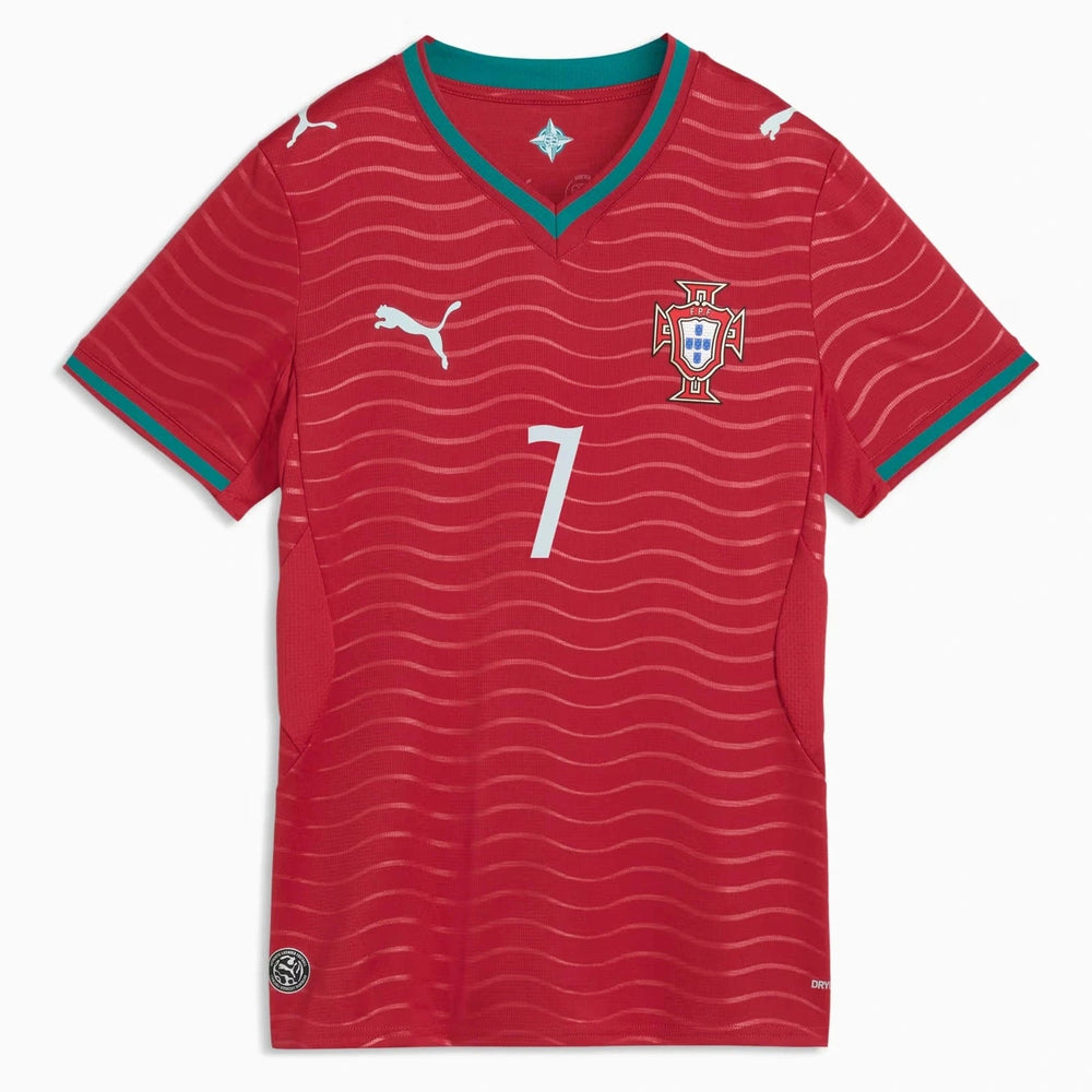 Puma - 2026 Portugal Women's Stadium Home Ronaldo #7 Soccer Jersey