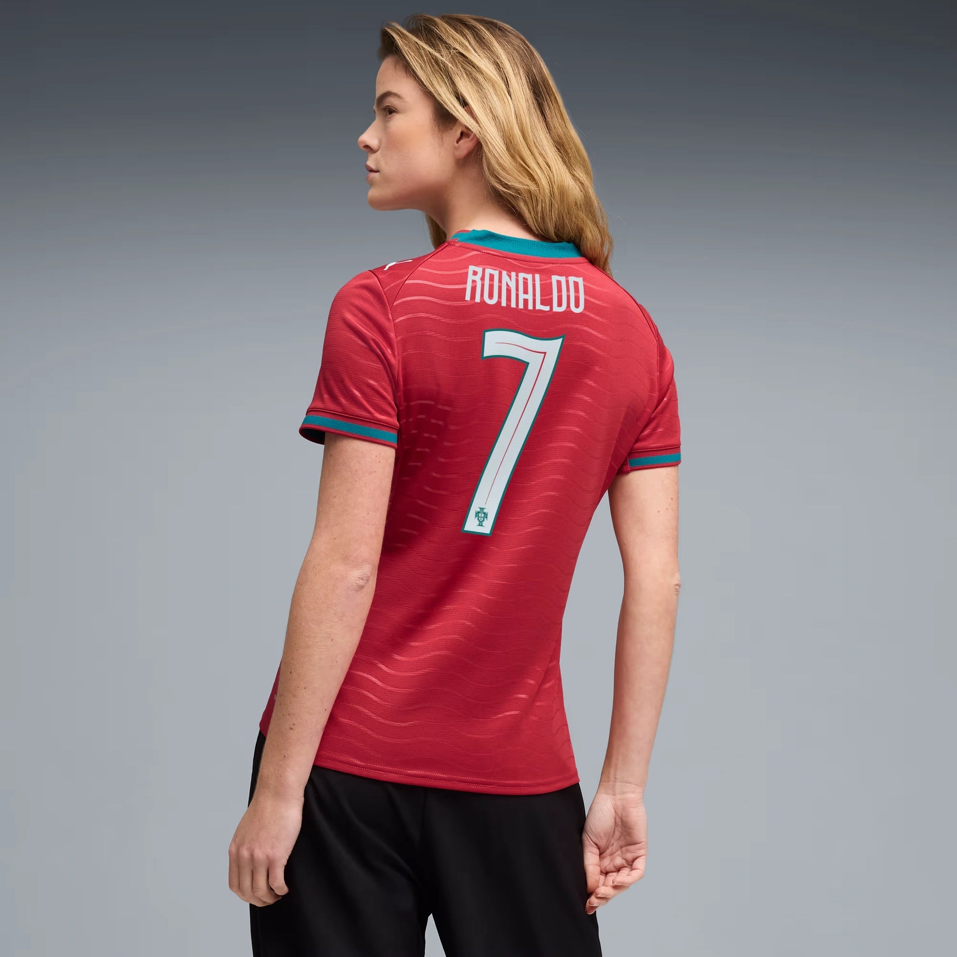 Puma - 2026 Portugal Women's Stadium Home Ronaldo #7 Soccer Jersey