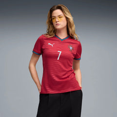 Puma - 2026 Portugal Women's Stadium Home Ronaldo #7 Soccer Jersey